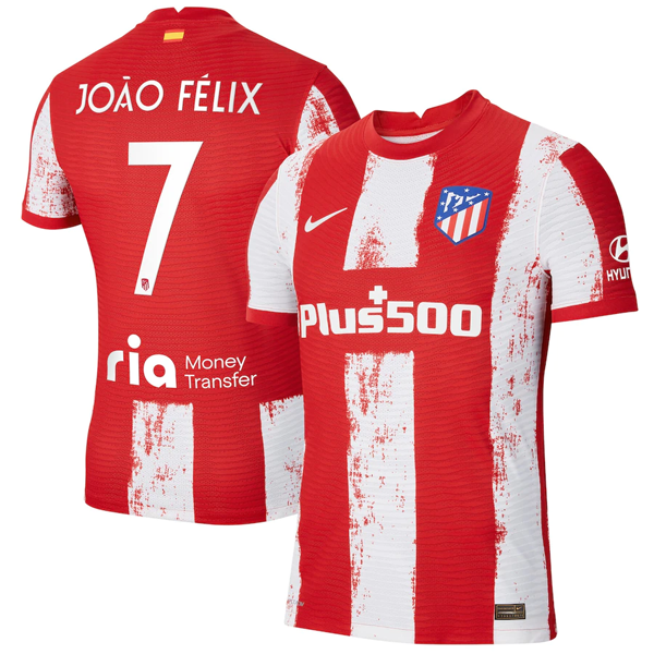 Camiseta Atlético De Madrid João Félix 7 Primera Equipación 2021/2022